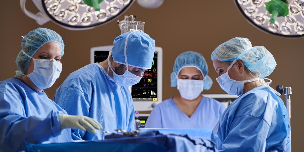 Surgeons in the OR