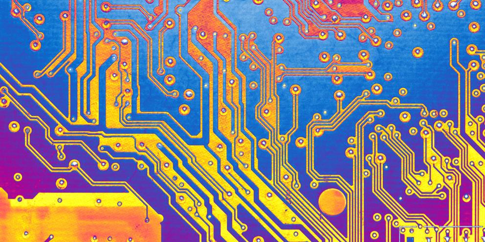 Circuit Board Graphic