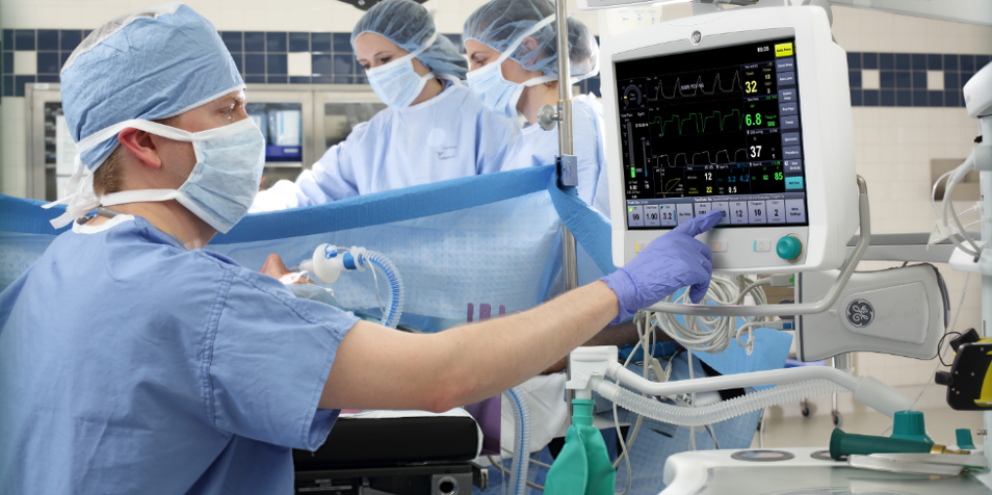 Clinicians in the OR