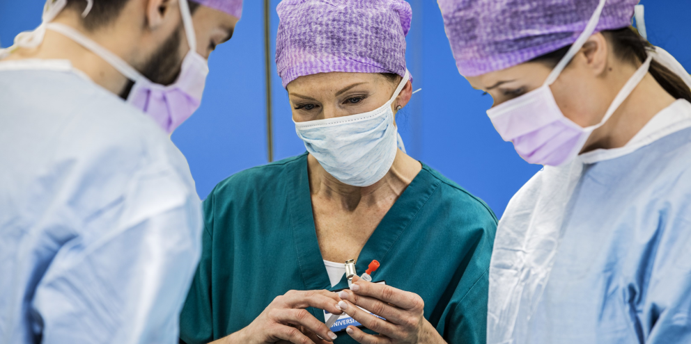 Anesthesiologists in the OR