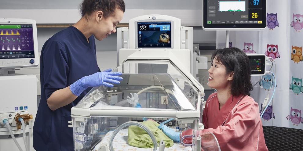 Baby in NICU