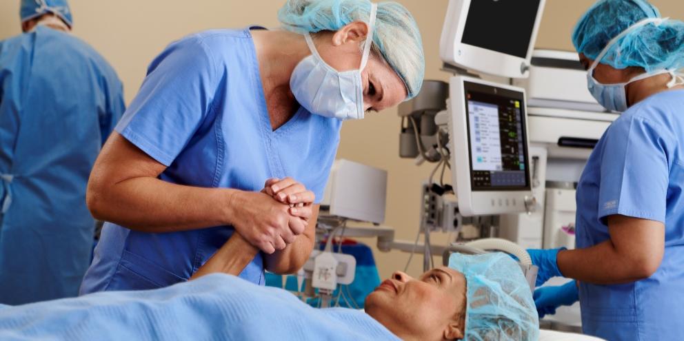 Surgeon in the OR