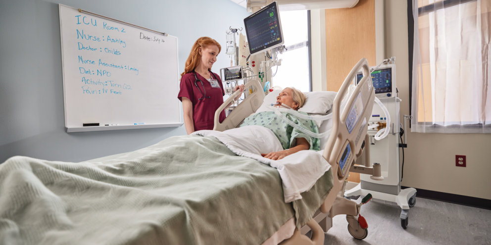 Intubate patient in the ICU