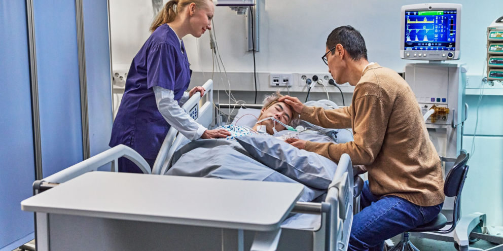Patient in the ICU