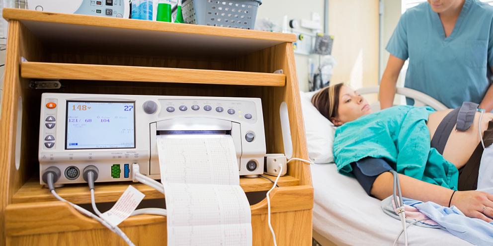 Test report coming out of fetal monitor