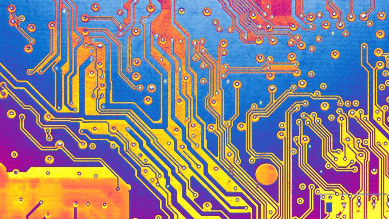 Circuit Board Graphic