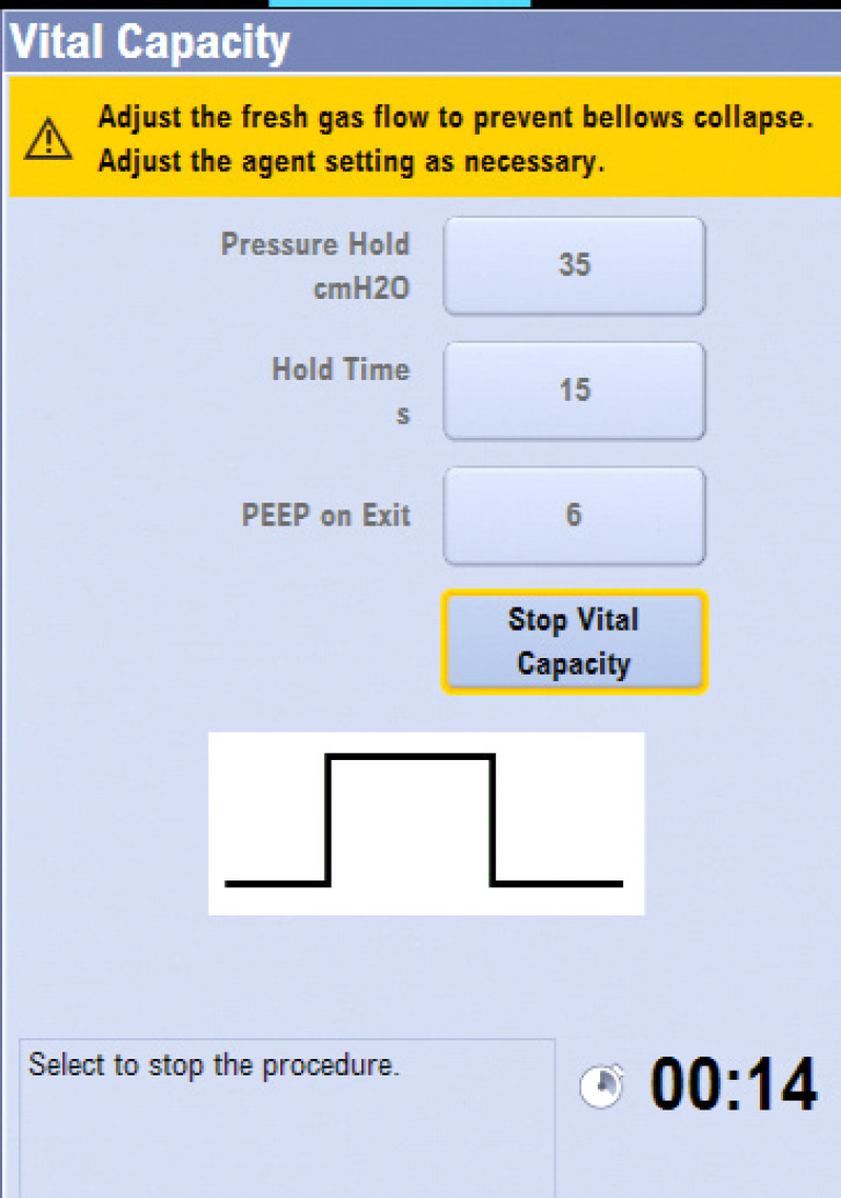 Vital Capacity screen