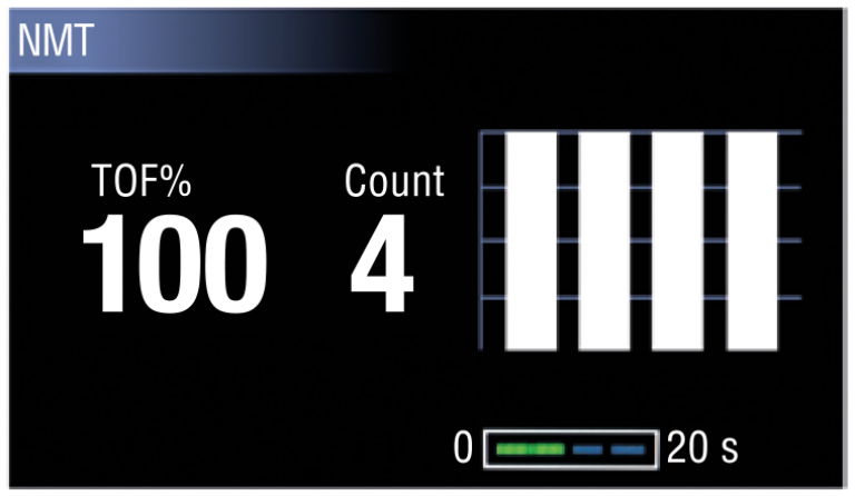 Step 1 on monitoring of neuromuscular block
