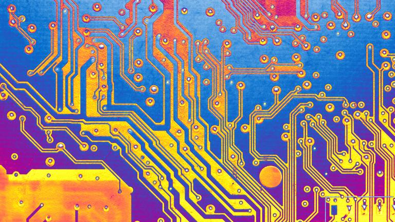 Circuit Board Graphic