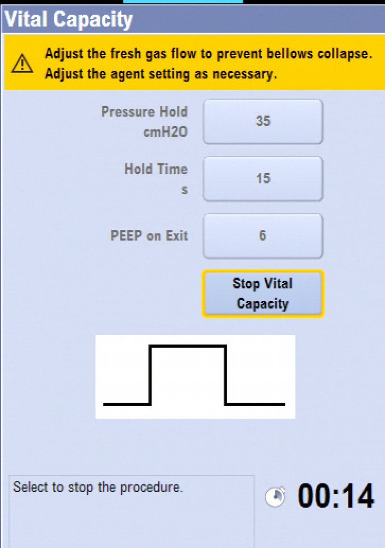 Vital Capacity screen