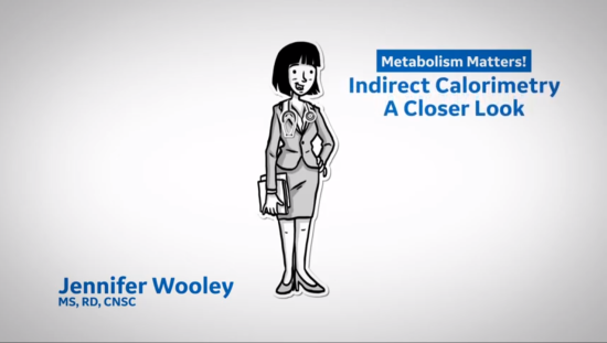 Animated clinician explaining Indirect Calorimetry