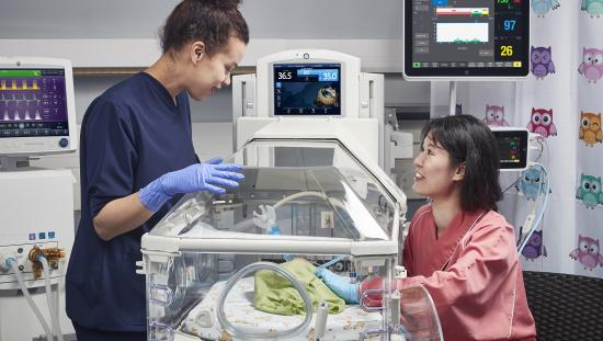 Baby in NICU