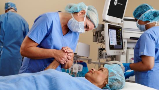Surgeon in the OR