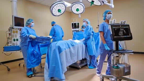 Surgeons in the OR