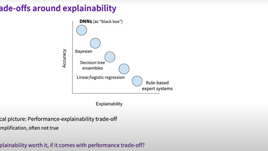 AI explainability slide