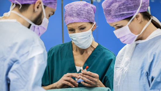 Anesthesiologists in the OR