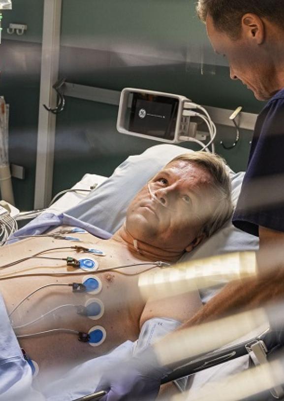 Patient in the ICU