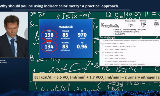 Why should you be using indirect calorimetry presentation
