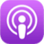 Apple Podcasts logo